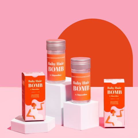 Bigoodino® - Baby Hair Bomb - Cera Stick per Acconciatura